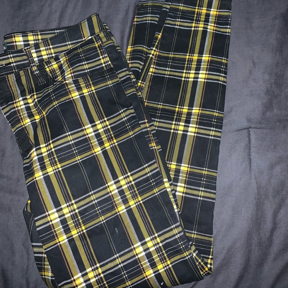 Checkered Pants